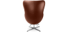 Buy Special Edition Bold chair with Ottoman - Premium Leather Vintage brown 13661 - in the UK