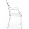 Buy Transparent Dining Chair - Armrest Design - Louis King Transparent 16461 with a guarantee
