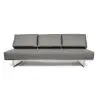 Buy Sofa Bed SQUAR (Convertible) - Faux Leather Grey 14621 at MyFaktory