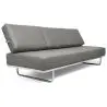 Buy Sofa Bed SQUAR (Convertible) - Faux Leather Grey 14621 home delivery