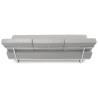 Buy Sofa Bed SQUAR (Convertible) - Faux Leather Light grey 14621 home delivery