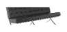 Buy Sofa  3 Seater - Premium Leather - City Black 13266 - prices
