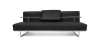 Buy Sofa Bed SQUAR (Convertible) - 3 Seater - Premium Leather Black 14622 with a guarantee