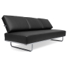 Buy Sofa Bed SQUAR (Convertible) - Premium Leather Black 14622 - prices