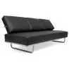 Buy Sofa Bed SQUAR (Convertible) - Premium Leather Black 14622 at MyFaktory