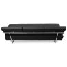 Buy Sofa Bed SQUAR (Convertible) - Premium Leather Black 14622 with a guarantee