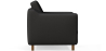 Buy 2211 Design Living room Armchair - Premium Leather Black 15447 in the United Kingdom