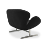 Buy Swin Sofa (2 seats) - Fabric Black 13911 in the United Kingdom