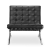 Buy City Armchair - Premium Leather Black 58261 - in the UK