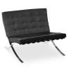 Buy City Armchair - Premium Leather Black 58261 - prices