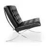 Buy City Armchair - Premium Leather Black 58261 in the United Kingdom