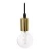 Buy Design hanging lamp - Edison Style Gold 58545 at MyFaktory