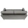 Buy Design Sofa Kanel  (2 seats) - Faux Leather Grey 13242 home delivery