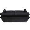 Buy Design Sofa Kanel (2 seats) - Premium Leather Black 13243 in the United Kingdom