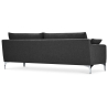 Buy Design Living-room Sofa - 3 seats - Fabric Dark grey 26729 - prices