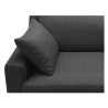 Buy Design Living-room Sofa - 3 seats - Fabric Dark grey 26729 at MyFaktory