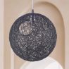 Buy Random/55 Ball Pendant Lamp - String Black 22740 - prices