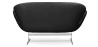 Buy Scandinavian design Swin Sofa - 2 seater - Vegan Leather Black 13912 in the United Kingdom