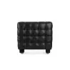 Buy Design Sofa Lukus (3 seats) - Faux Leather Black 13255 in the United Kingdom