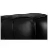 Buy Design Sofa Lukus (3 seats) - Faux Leather Black 13255 with a guarantee