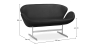 Buy Sofa Design - 2 seater - Leather Upholstered - Swin Black 13913 at MyFaktory