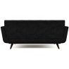 Buy Scandinavian design Milton Sofa (2 seats) - Fabric Black 55628 home delivery