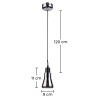 Buy A6 Pendant lamp Grey transparent 58228 with a guarantee
