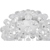Buy Crystal Ceiling lamp 35cm Transparent 58433 at MyFaktory
