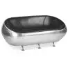 Buy Pod Aviator Design Sofa - Premium Leather Black 26722 at MyFaktory