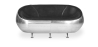 Buy Pod Aviator Design Sofa - Premium Leather Black 26722 - in the UK
