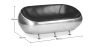 Buy Pod Aviator Design Sofa - Premium Leather Black 26722 - prices