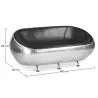 Buy Pod Aviator Design Sofa - Premium Leather Black 26722 - prices