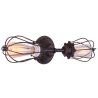 Buy Edison Chandelier Cage Wall Lamp - Carbon Steel Black 50872 - prices