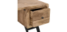 Industrial Style Design Recycled Wooden Desk - Jason - Close View