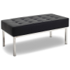 Buy Kanel Bench (2 seats) - Faux Leather Black 13213 - prices