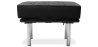 Buy City Bench (1 seat) - Faux Leather Black 15424 in the United Kingdom