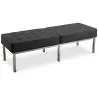 Buy Bench (3 seats) - Premium Leather Black 13217 - prices