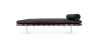 Buy City Daybed - Faux Leather Black 13228 in the United Kingdom