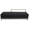Buy Daybed - Premium Leather Black 15431 - in the UK
