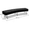 Buy Montes  Sofa Bench - Faux Leather Black 13700 at MyFaktory