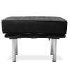 Buy City Bench (1 seat) - Premium Leather Black 15425 - in the UK