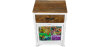 Buy Grange&Co Mango Bedside Table - Iron and Wood White 51299 at MyFaktory
