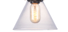 Buy Edison Small Crystal Lampshade Pendant Lamp - Carbon Steel Bronze 50874 at MyFaktory