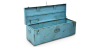 Buy Industrial vintage design locking trunk Blue 58326 at MyFaktory