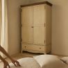 Buy Country Chic Wardrobe - Waxed Wood Beige 29247 at MyFaktory