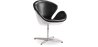 Buy Swin Aviator Armchair - Premium Leather Black 25626 at MyFaktory