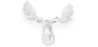 Buy Wall Decoration - White Moose Head - Ika White 55734 - in the UK
