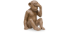 Buy Decorative Design Figure - Blind Monkey - Sense Brown 58446 - in the UK