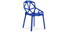 Buy Mykonos design dining chair - PP and Metal Blue 59796 home delivery