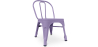 Buy Bistrot Metalix Kid Chair - Metal Pastel Purple 59683 - in the UK